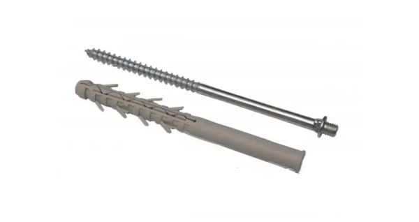 Гвинт шуруп кріплення з дюбелем 160 RAINWAY