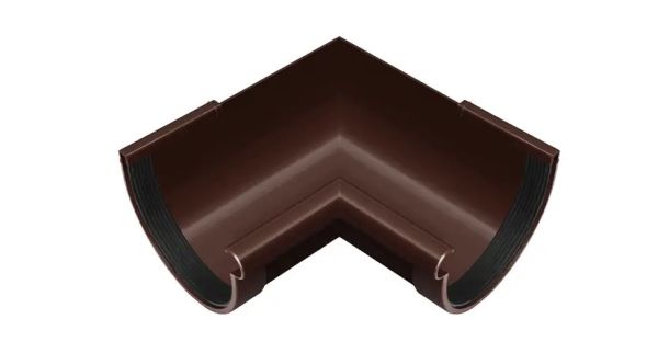Кут жолоба RAINWAY зовнішній (90*) 130 коричневий