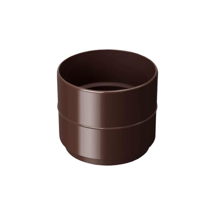 Муфта труби RAINWAY 75 коричнева