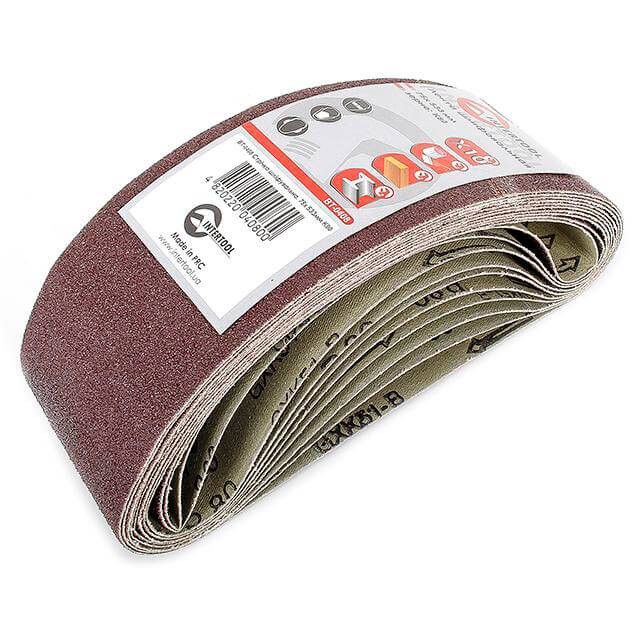 Стрічка шліфувальна 75*533мм зерно К80 (ВТ-0408)