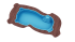 Композитный бассейн 7,50*3,50*1,6-1.2 (Каскад)