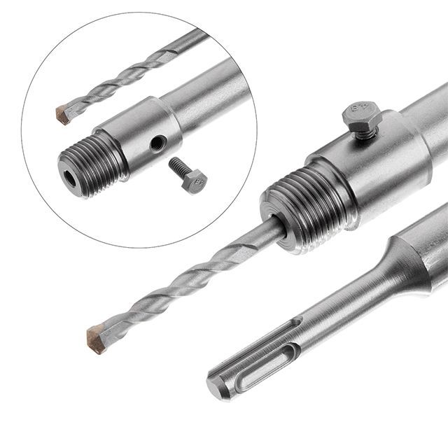 Перехідник SDS PLUS 450мм для коронок по бетону SD-0421 SD-0422 SD-0416