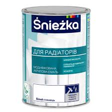 Емаль акрилова для радіаторів Снежка 0,40л Яворів
