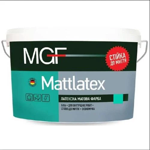 Фарба латексна матова MGF М100 1,4кг