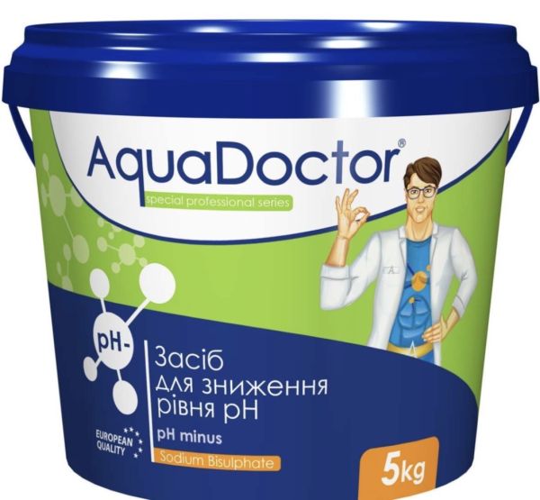 Засіб AquaDoctor для зниження рівна pH МІНУС 5кг