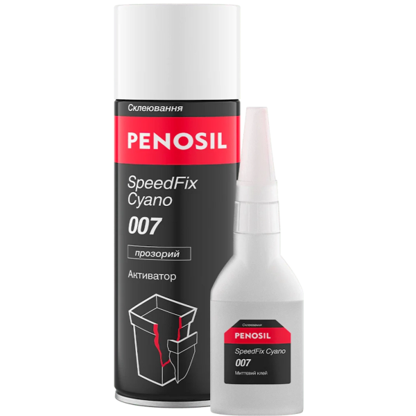 Клей гель з активатором Penosil SpeedFix Cyano 007  100гр.+400мл.