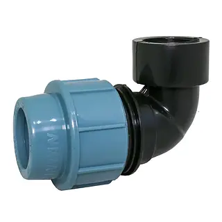 Коліно з внутрішнім різьбленням 40*1-1/4 КВР