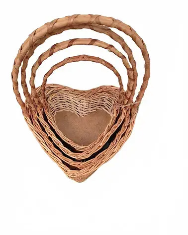 Кошик Лоза, Серце, великий, ( не лакований)