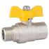 Кран кульовий Valve 3/4" БГШ газ