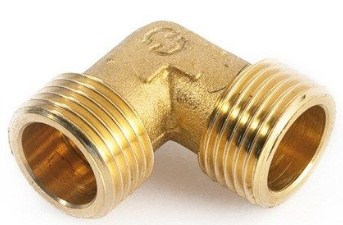 Кут 1/2"н - 1/2"н латунь-нікель 11 210