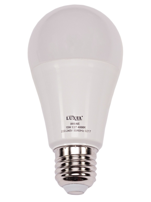 Лампа світлодіодна Luxel Eco 065-NE E27 15W 4000К