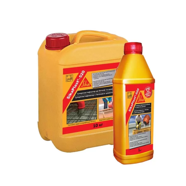 Пластифікатор SIKA-520 супер для цементного розчину 1кг