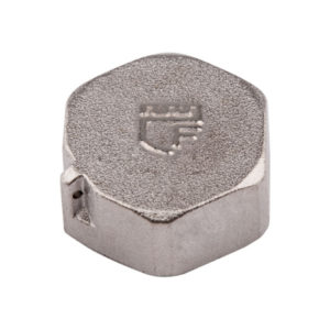 Заглушка FORTE 3/4"в латунь-нікель