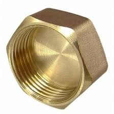 Заглушка 1/2" в бронза посилена